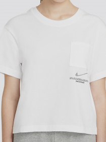 Футболки і поло NIKE Sportswear Swoosh модель CZ8911-100 Фото