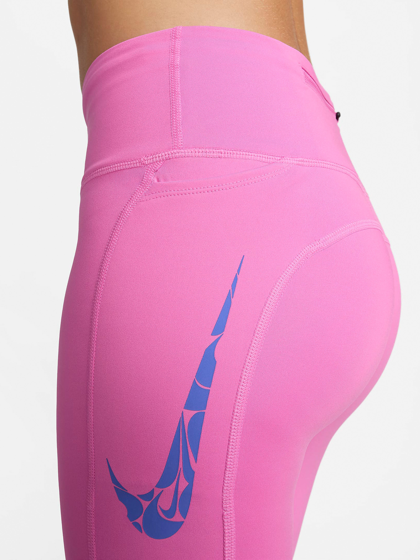 Спортивні леггінси NIKE FAST MID-RISE 7/8 RUNNING модель FN3268-675 Фото