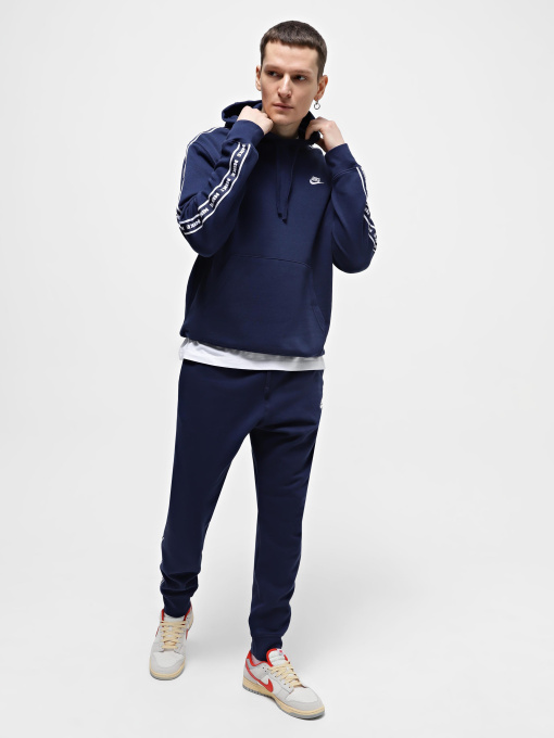 Спортивный костюм NIKE Club Fleece Graphic Hooded модель FB7296-410 Фото