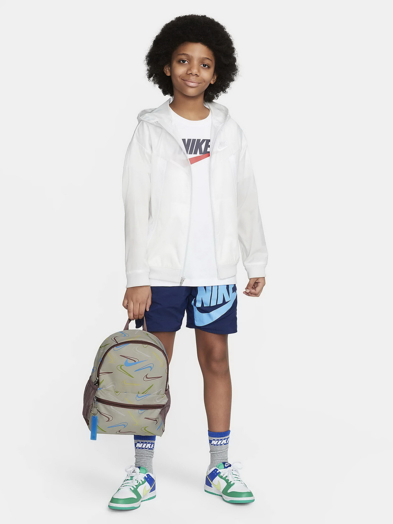 Рюкзак NIKE Brasilia JDI 11L модель FN0954-104 Фото