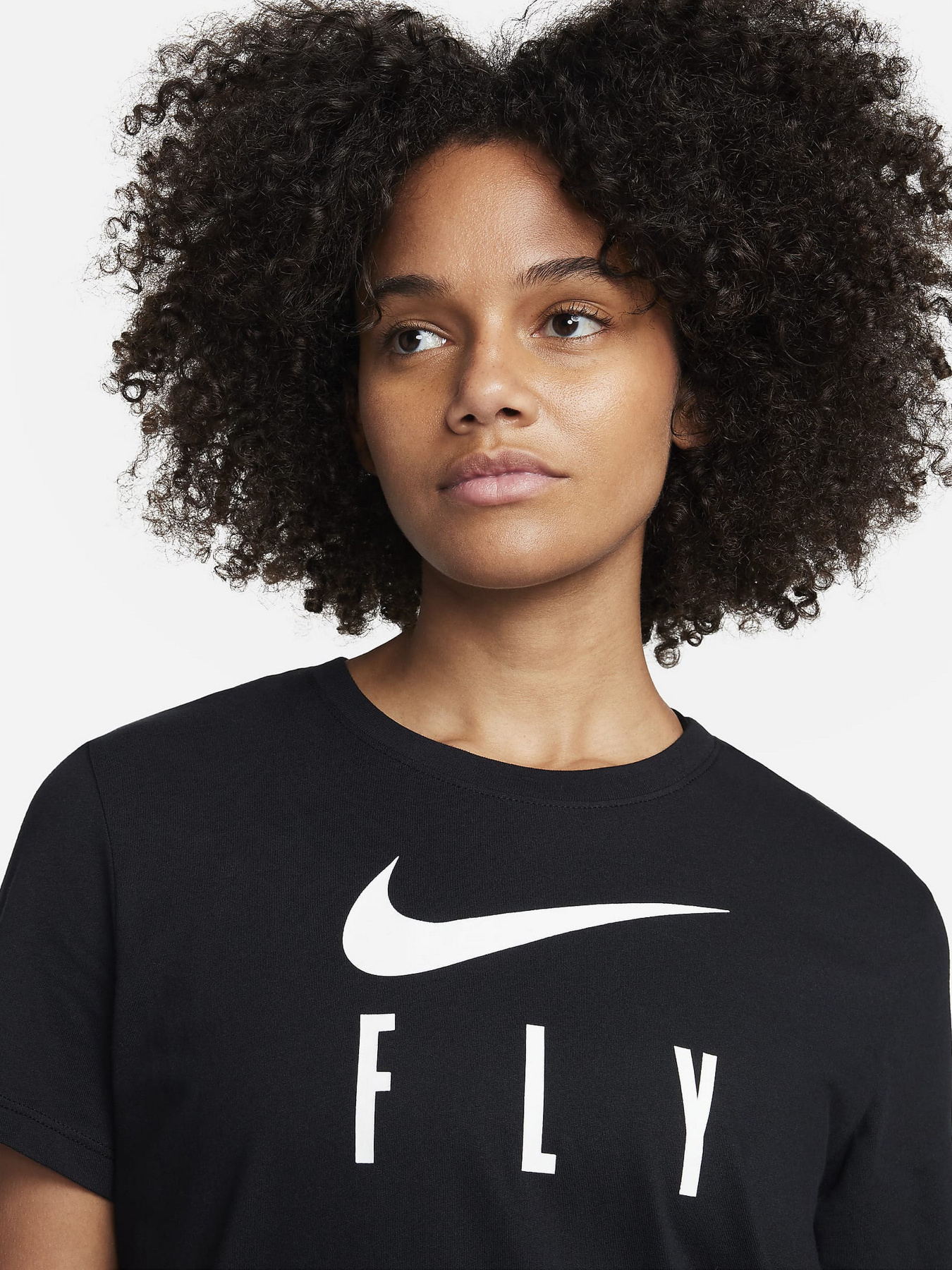 Футболка NIKE Df Swoosh Fly Grx Tee модель FQ6606-010 Фото