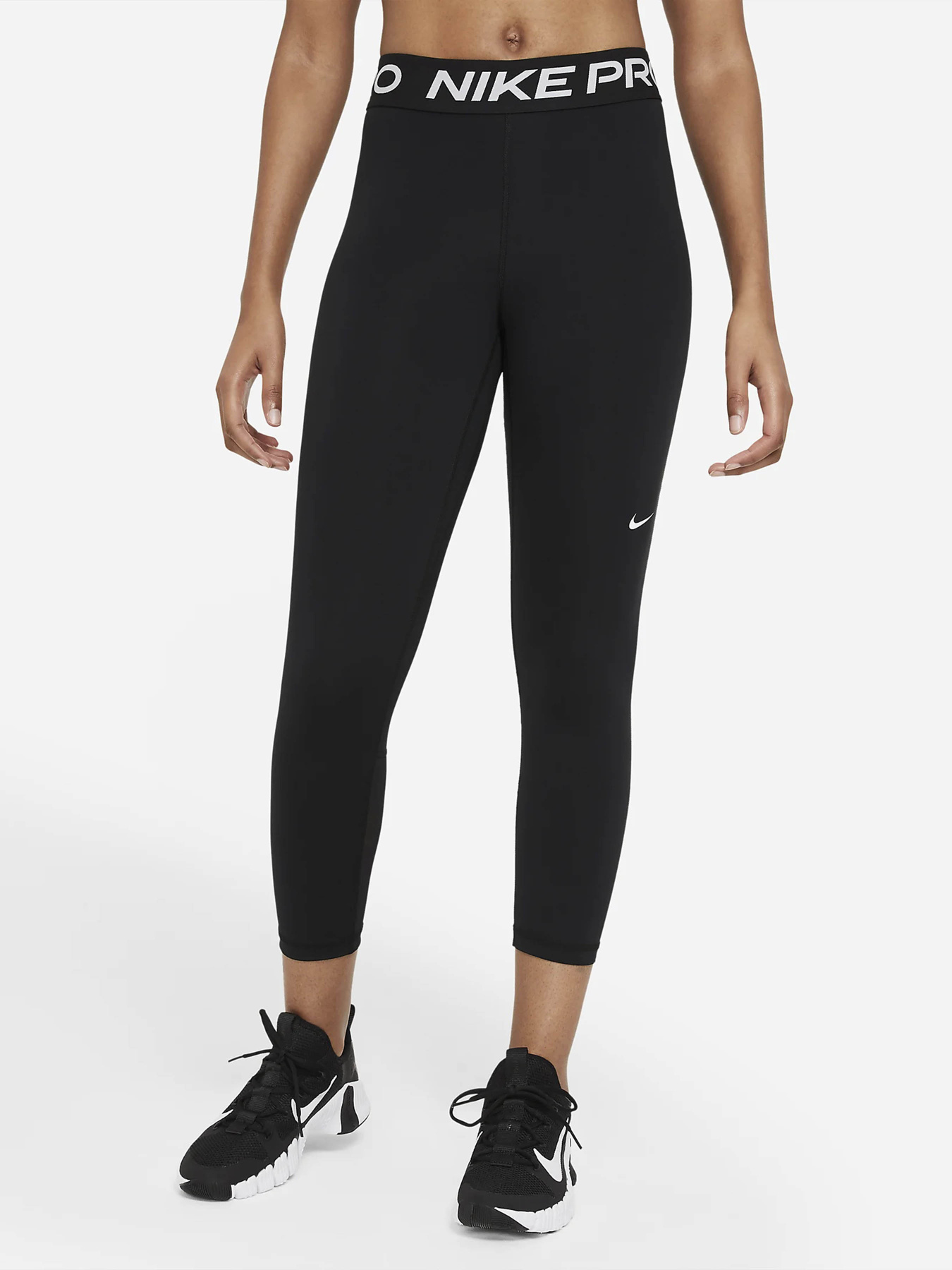 Леггинсы спортивные NIKE Pro 365 Tight Crop модель CZ9803-013 Фото