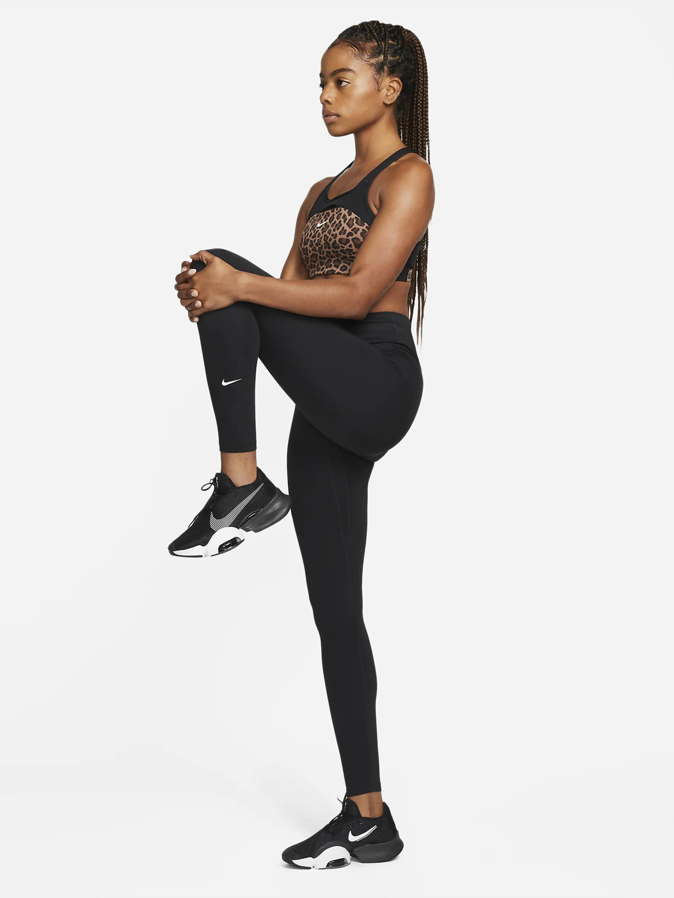 Штани NIKE ONE DF HR TGHT модель DM7278-010 Штани NIKE ONE DF HR TGHT модель DM7278-010 Фото