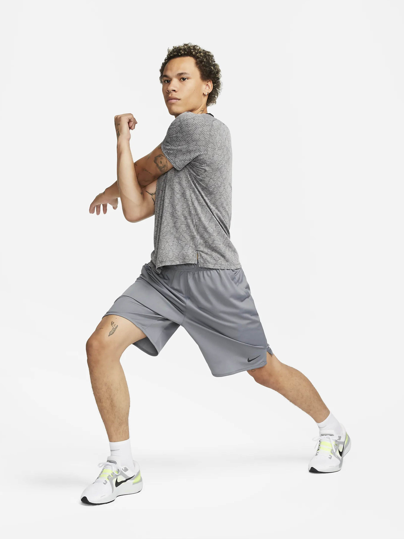 Шорты спортивные NIKE Df Totality Knit 9 In Ul модель DV9328-084 Фото