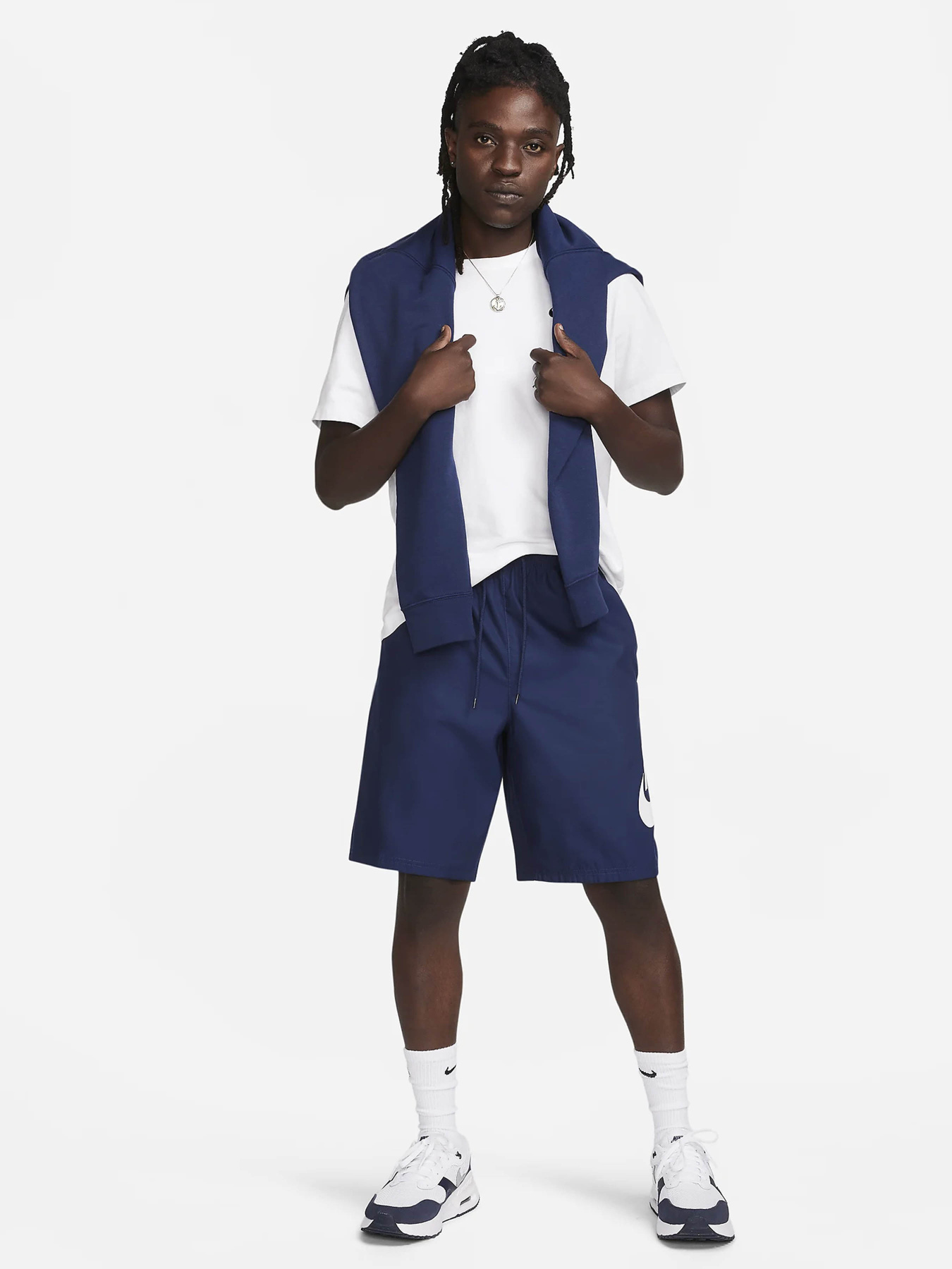 Спортивні шорти NIKE CLUB WVN модель FN3303-410 Спортивні шорти NIKE CLUB WVN модель FN3303-410 Фото