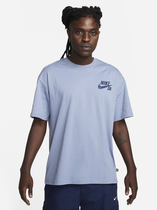 Футболка спортивная NIKE SB TEE LOGO LBR модель DC7817-493 Фото