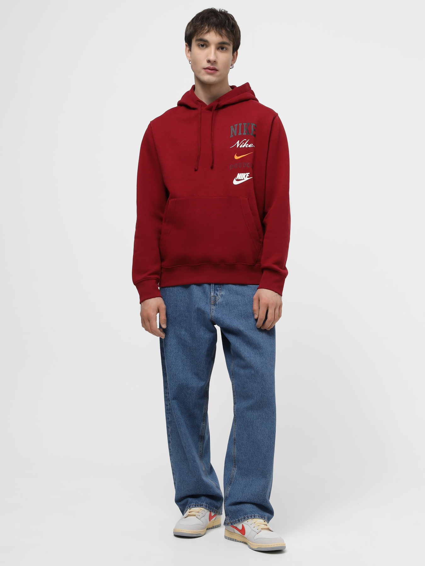 Худи NIKE CLUB BB PO HDY STACK GX модель FN2634-677 Худи NIKE CLUB BB PO HDY STACK GX модель FN2634-677 Фото