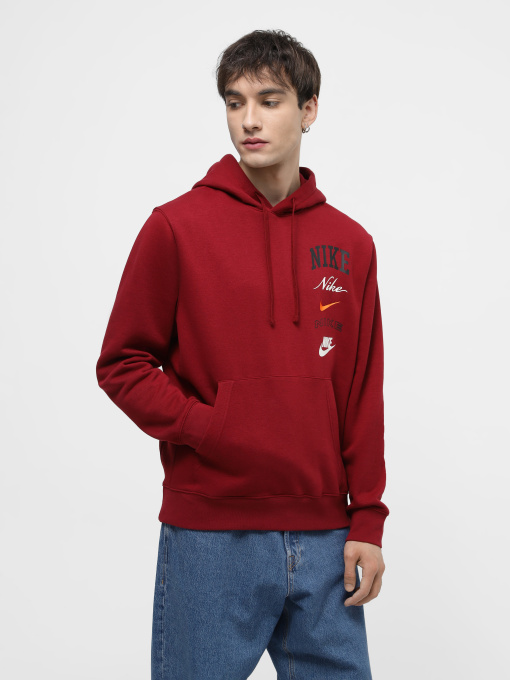 Худи и свитшоты NIKE CLUB BB PO HDY STACK GX модель FN2634-677 Фото