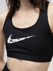 Спортивний топ NIKE SWSH LS HBR модель FN2898-010 Спортивний топ NIKE SWSH LS HBR модель FN2898-010 Фото