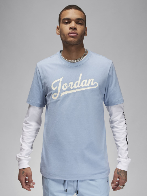 Футболка спортивная NIKE Flt Mvp Wm Ss Crew модель FN5958-436 Фото