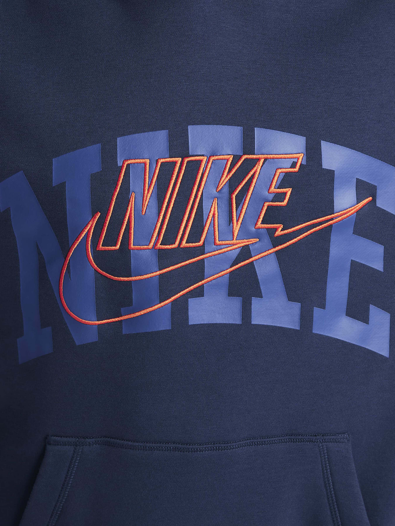 Худи NIKE Club Bb Po Hdy Arch Gx модель FV4447-410 Фото