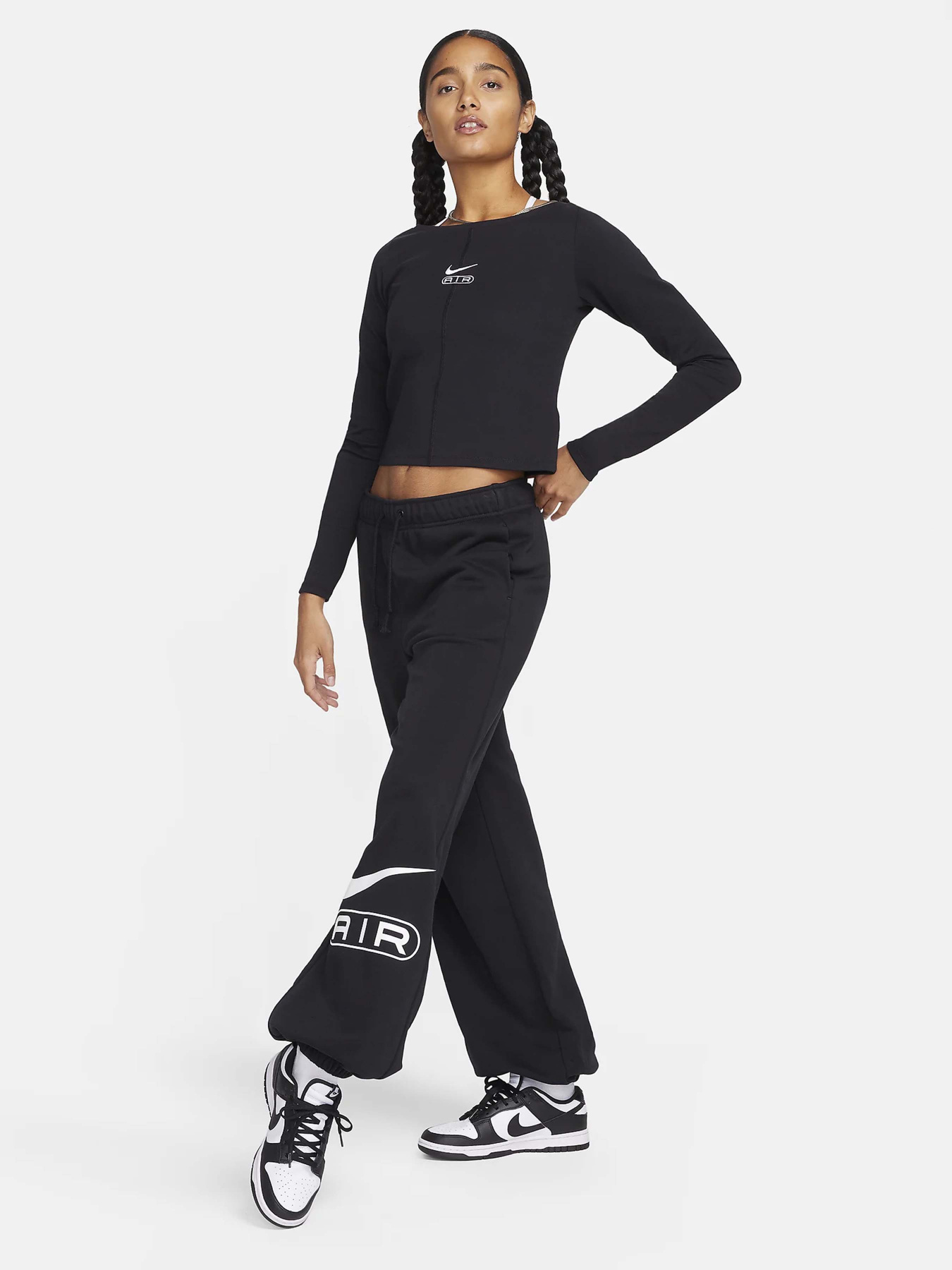 Спортивні штани NIKE AIR MR FLC модель FN1902-010 Фото