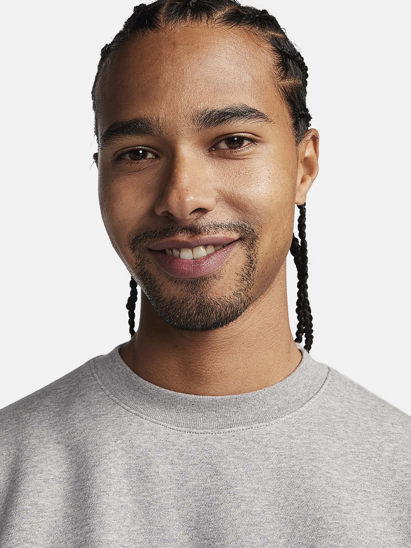 Свитшот NIKE CLUB BB CREW STACK GX модель FN2610-063 Фото