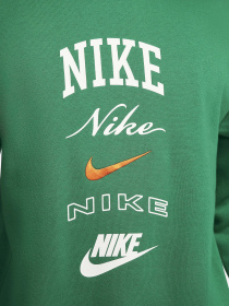 Свитшот NIKE CLUB BB CREW STACK GX модель FN2610-365 Фото