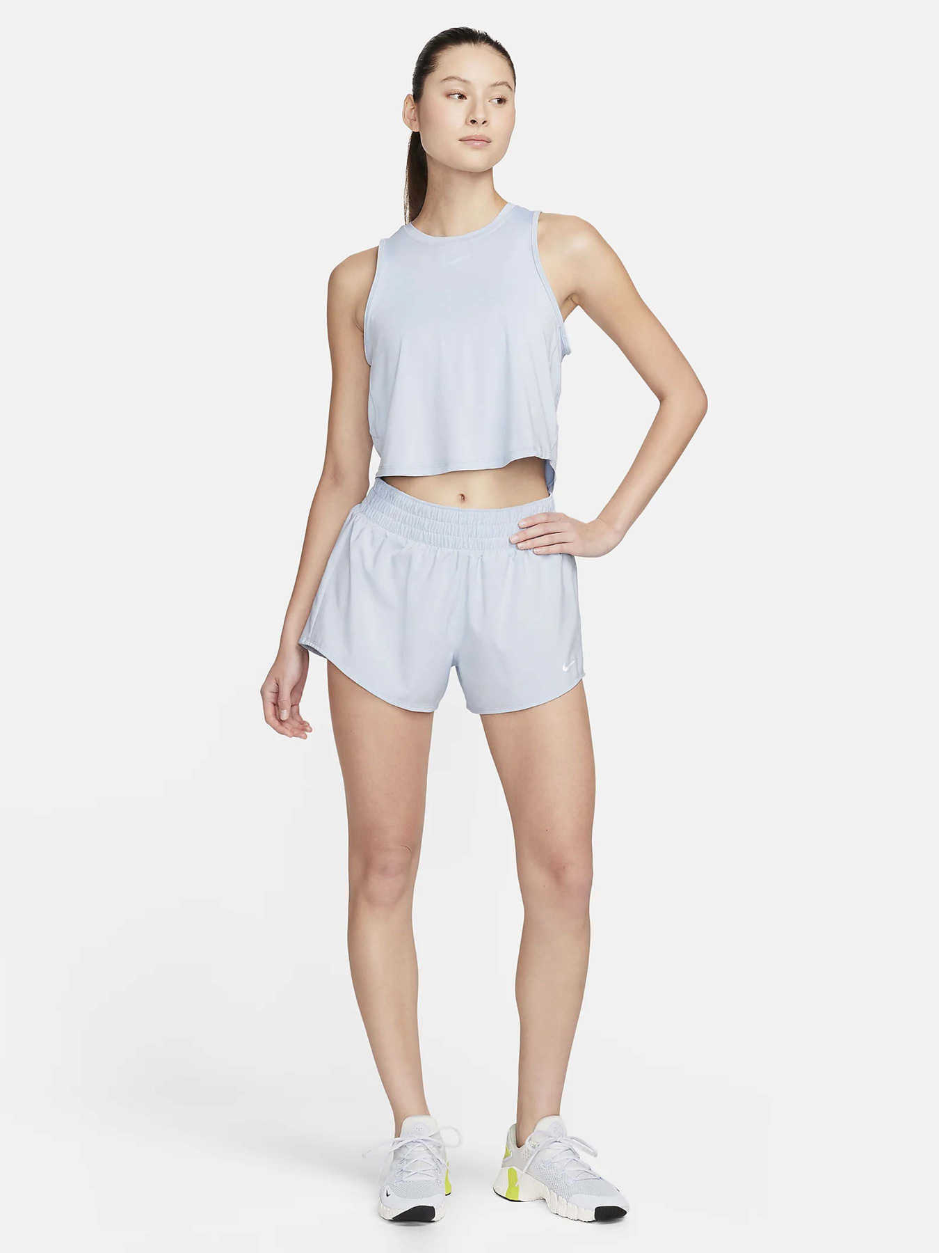 Спортивна майка NIKE ONE CLASSIC DF CRP TANK модель FN2845-440 Фото