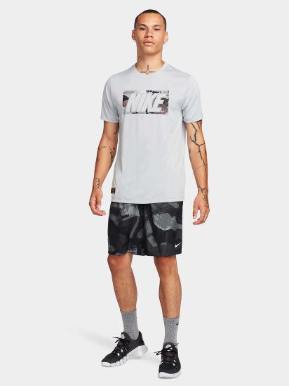 Шорти спортивні NIKE Df Form 9ul Short Camo модель FN3046-010 — фото 6 - INTERTOP