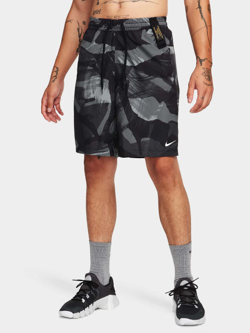 Спортивні шорти NIKE DF FORM 9UL SHORT CAMO модель FN3046-010 Фото