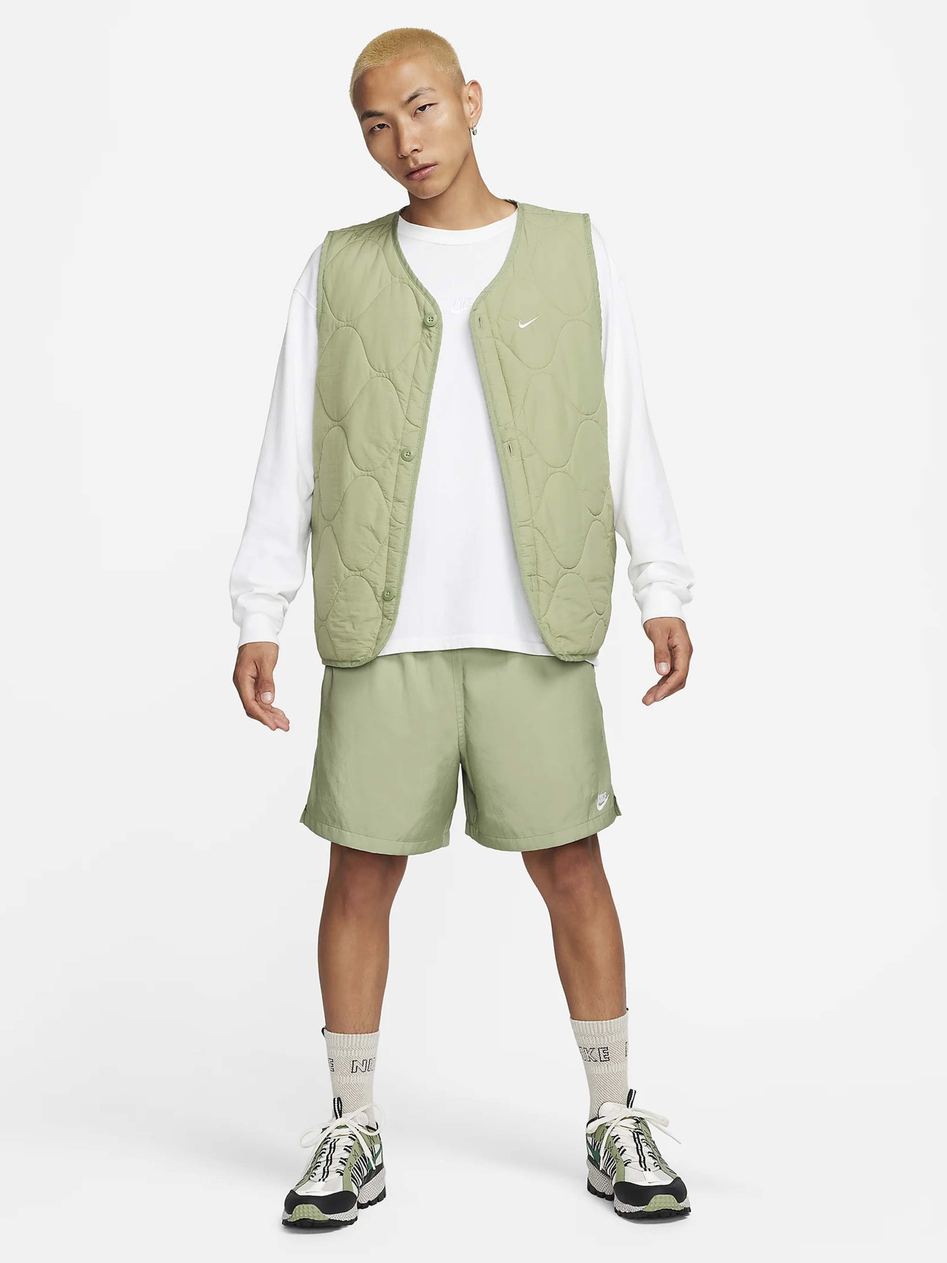 Шорти NIKE Club Flow Модель FN3307-386 Фото