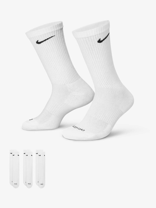 Набір шкарпеток NIKE Everyday Plus Cushioned Модель SX6888-100 Фото