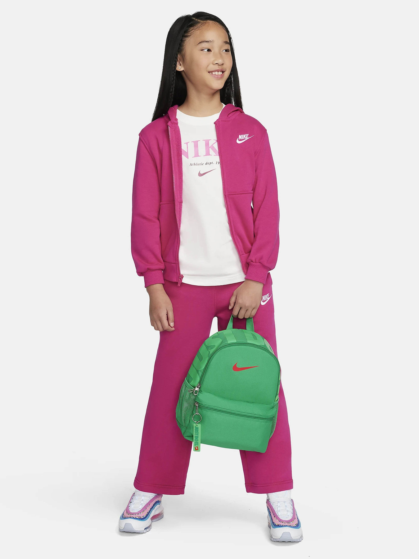 Повсякденний рюкзак NIKE BRASILIA JDI модель DR6091-324 Повсякденний рюкзак NIKE BRASILIA JDI модель DR6091-324 Фото