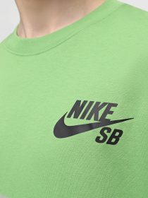 Футболка спортивная NIKE SB LOGO SKATE модель DC7817-350 Фото