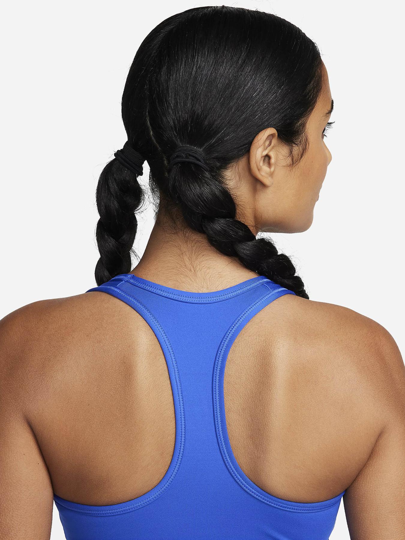 Топ спортивный NIKE Swoosh Medium Support модель DX6821-405 Фото