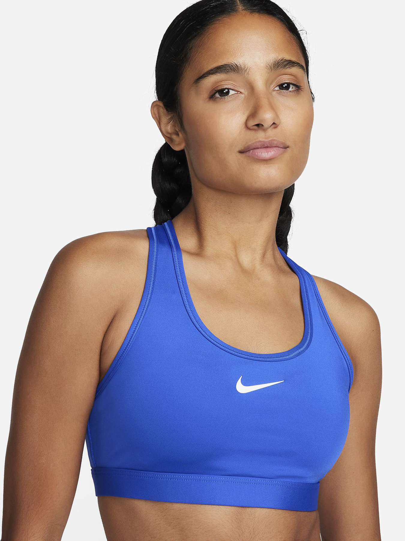 Спортивний топ NIKE SWOOSH MEDIUM SUPPORT модель DX6821-405 Фото