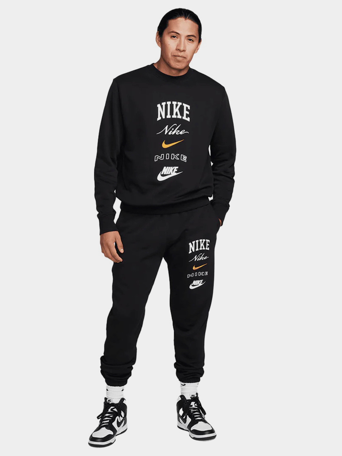 Штаны спортивные NIKE CLUB BB CF STACK модель FN2643-010 Фото