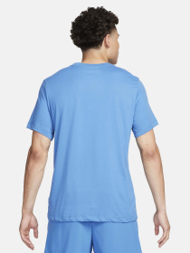 Спортивна футболка NIKE DFC CREW SOLID модель AR6029-402 Спортивна футболка NIKE DFC CREW SOLID модель AR6029-402 Фото