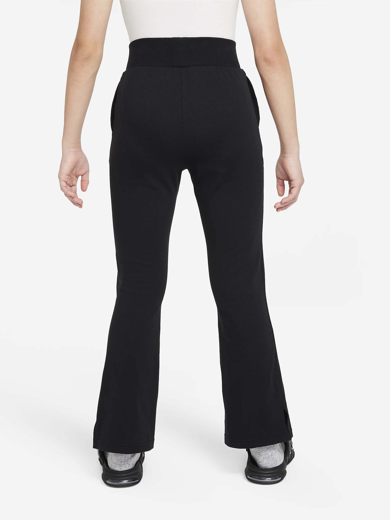 Спортивні штани NIKE FLARE JSY LBR модель FN8591-010 Фото