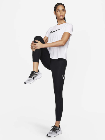 Футболка спортивна NIKE Dri-Fit One Swoosh модель FN2618-100 — фото 3 - INTERTOP