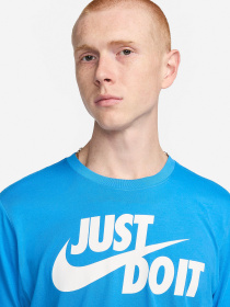 Футболка NIKE Sportswear Just Do It модель AR5006-437 Фото