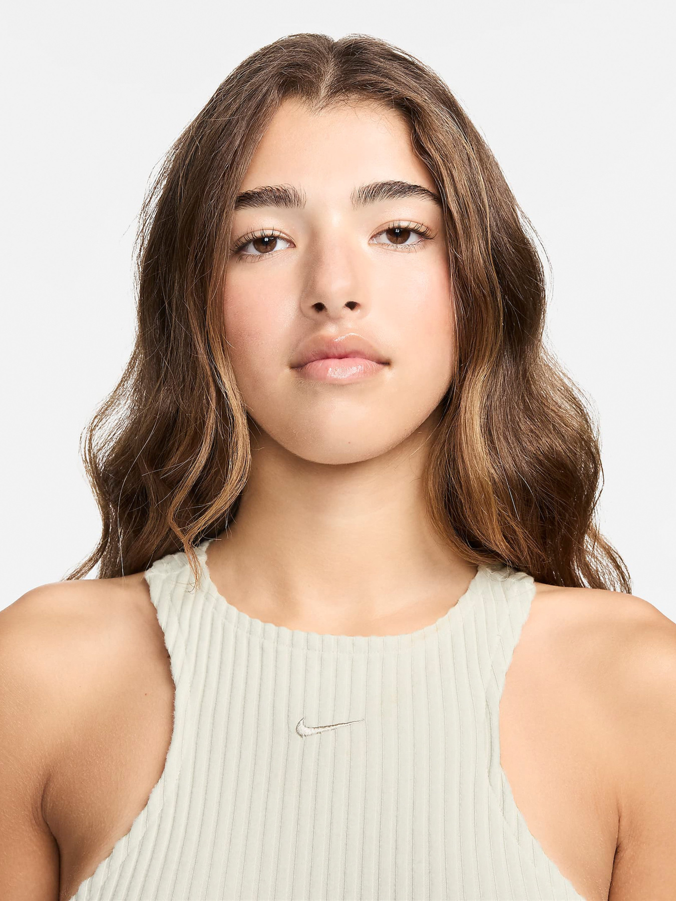 Платье миди NIKE Sportswear Chill Knit модель FN3679-104 Фото