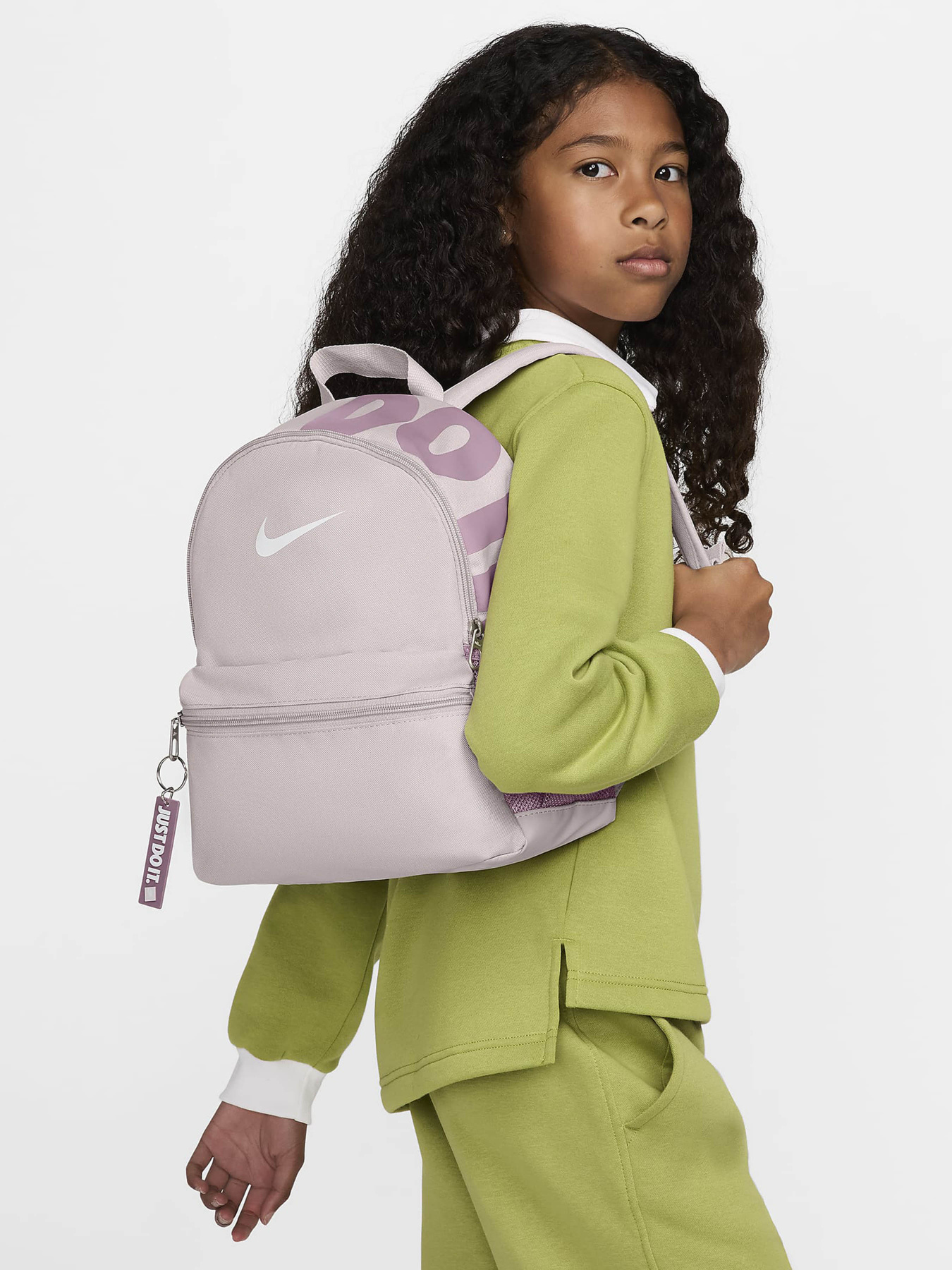 Рюкзак NIKE Brasilia Just Do It Mini 11L модель DR6091-019 Фото