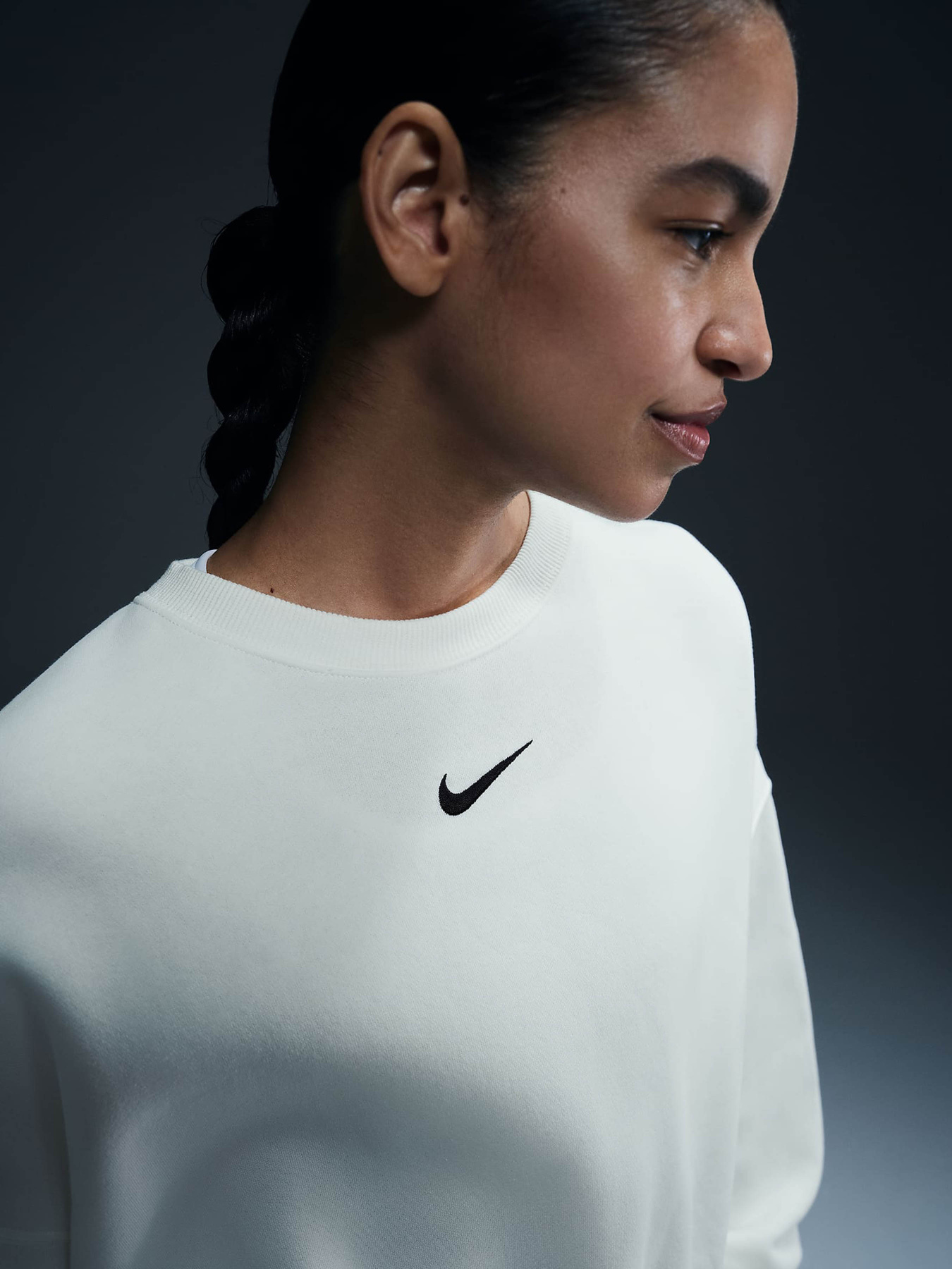 Свитшот NIKE Sportswear Phoenix Fleece модель DQ5761-133 Фото