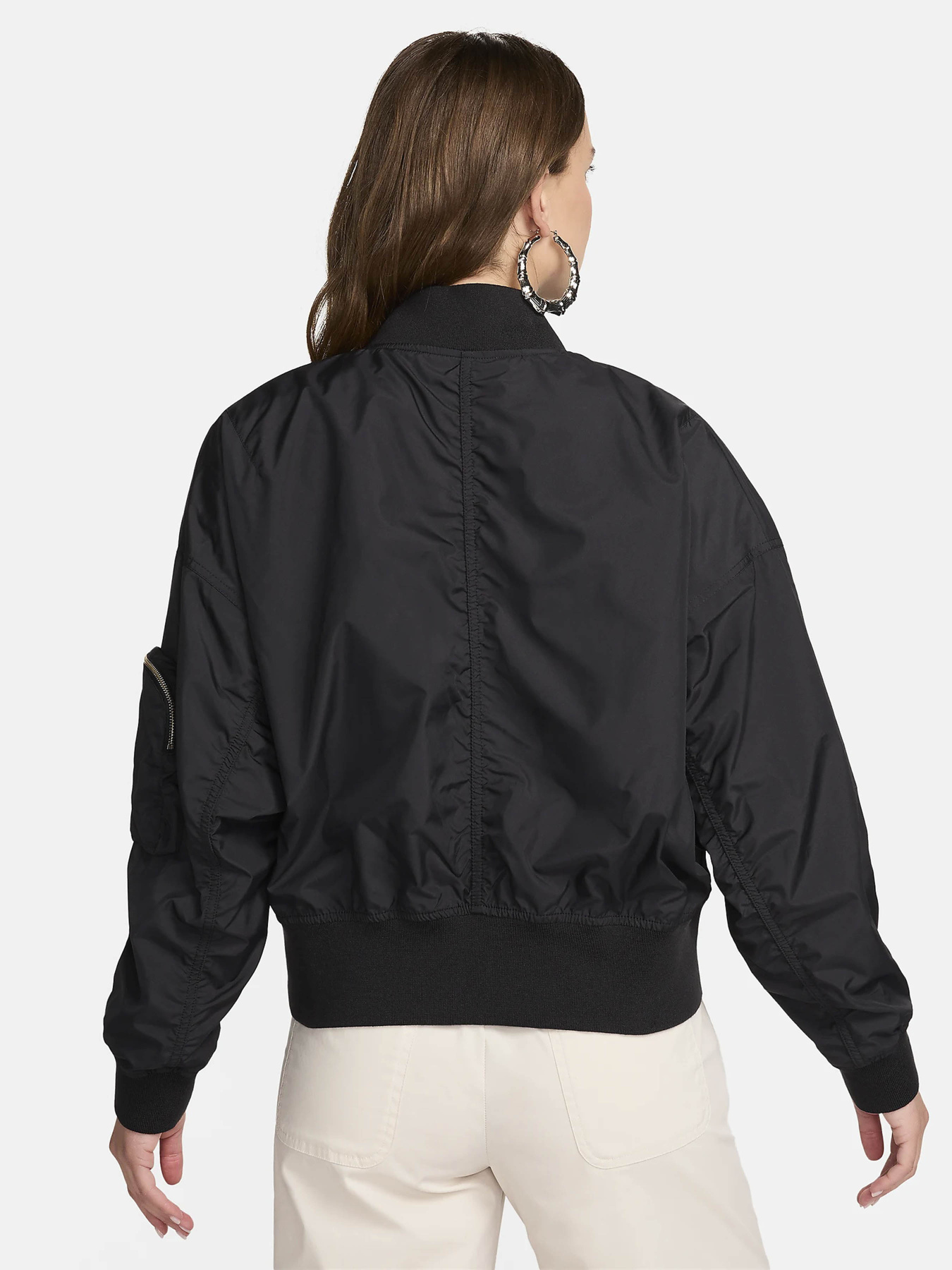 Бомбер NIKE SPORTSWEAR ESSENTIAL модель FN2839-010 Фото