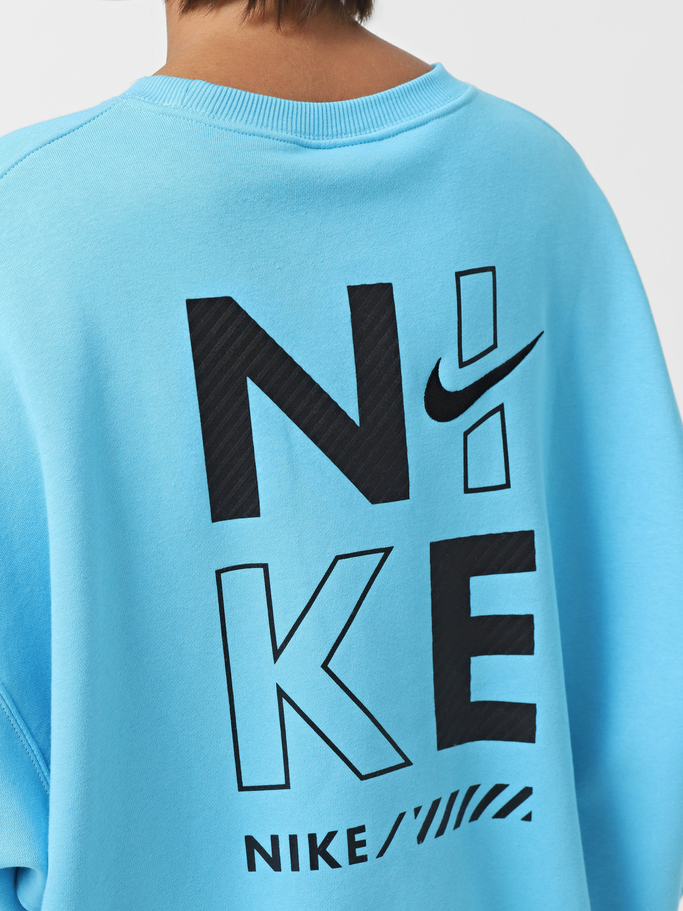 Світшот NIKE OVERSIZED FLEECE CREWNECK модель HM4318-416 Фото