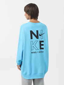 Світшот NIKE OVERSIZED FLEECE CREWNECK модель HM4318-416 Фото