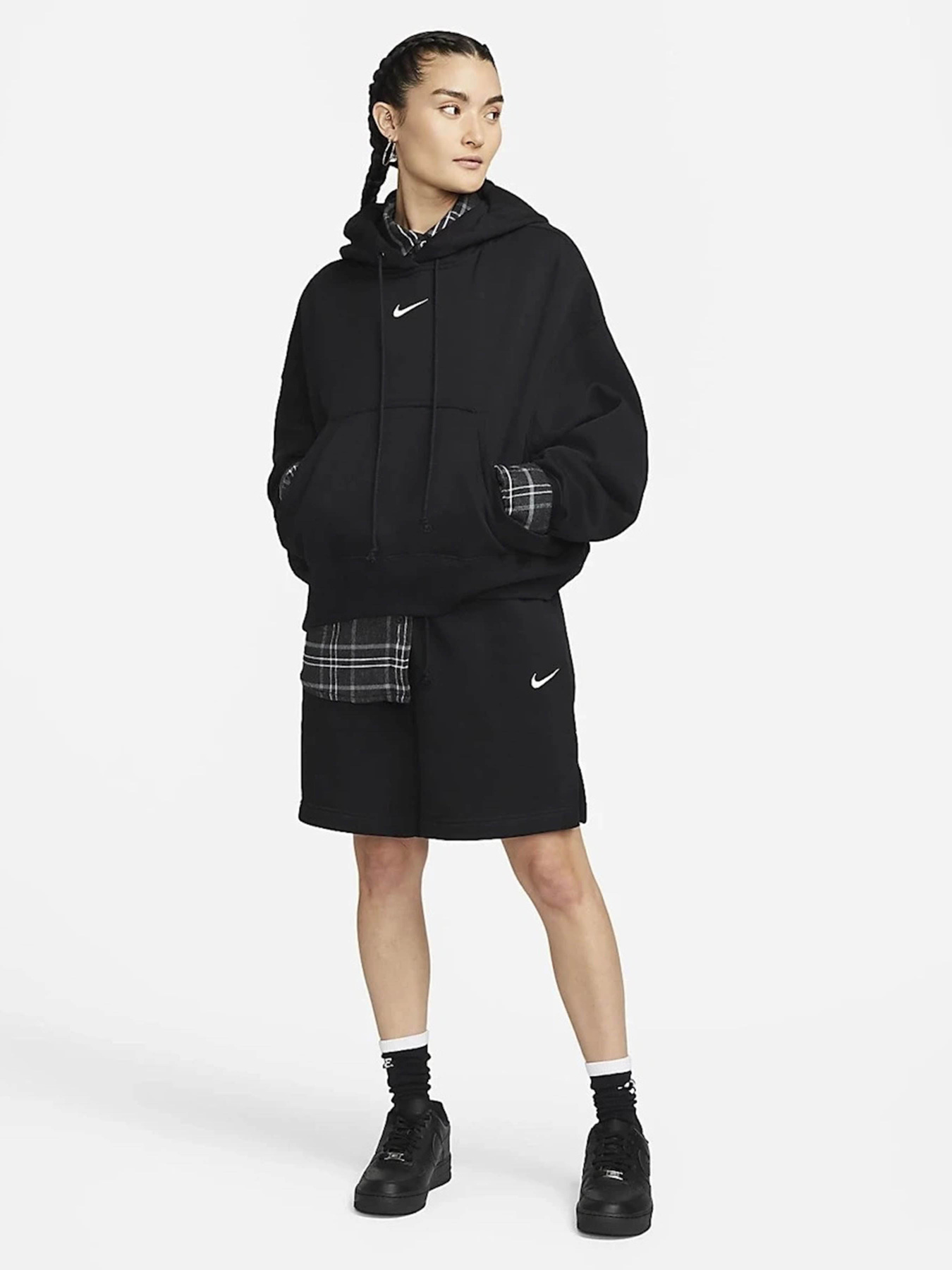 Худі NIKE SPORTSWEAR PHOENIX FLEECE модель DQ5858-010 Худі NIKE SPORTSWEAR PHOENIX FLEECE модель DQ5858-010 Фото