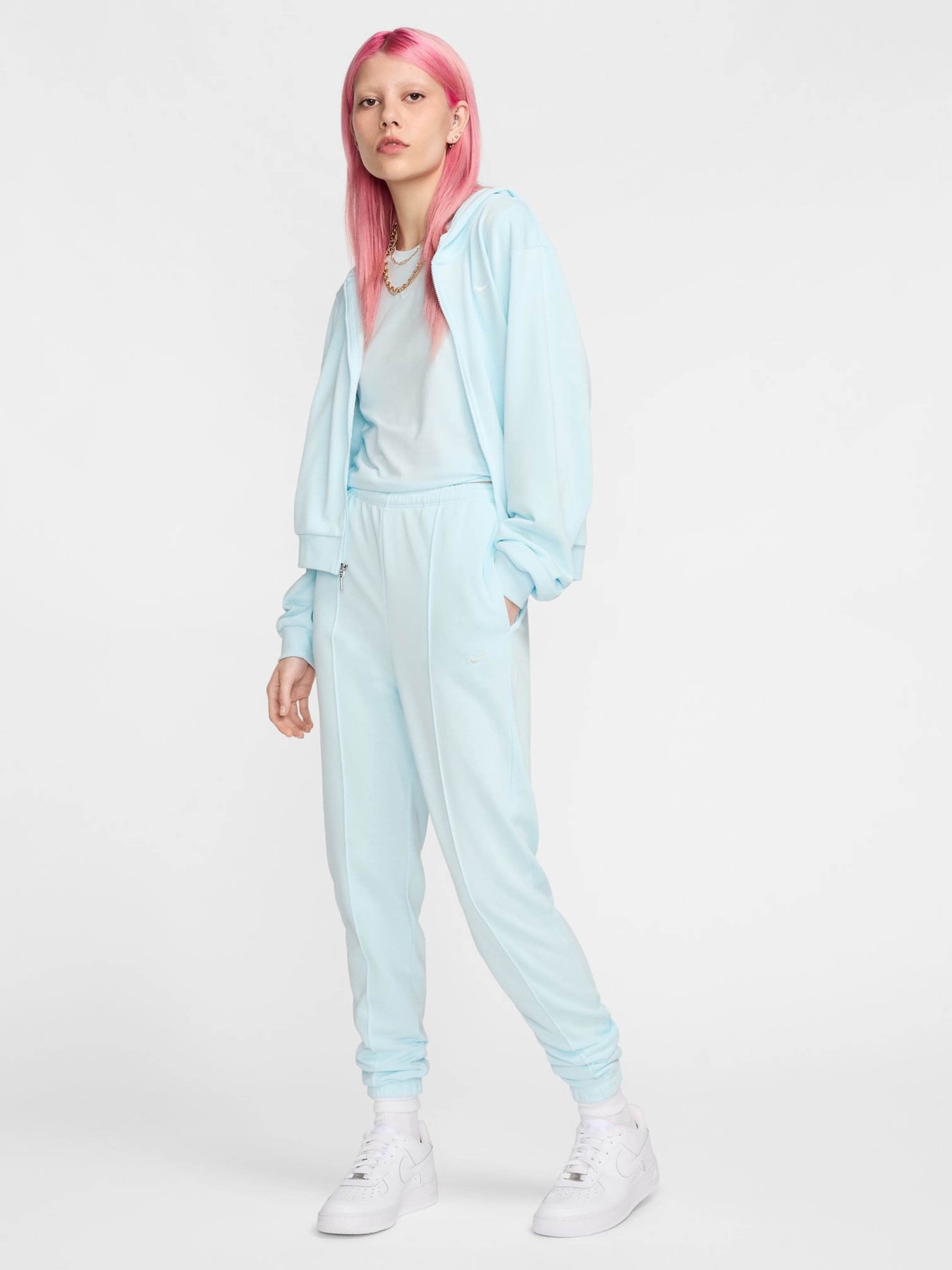 Штаны спортивные NIKE Sportswear Chill Terry модель FN2434-474 Фото