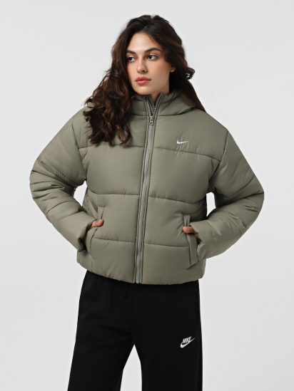 Зимова куртка NIKE Sportswear Classic Puffer Therma-FIT Loose модель FZ5899-321 — фото - INTERTOP