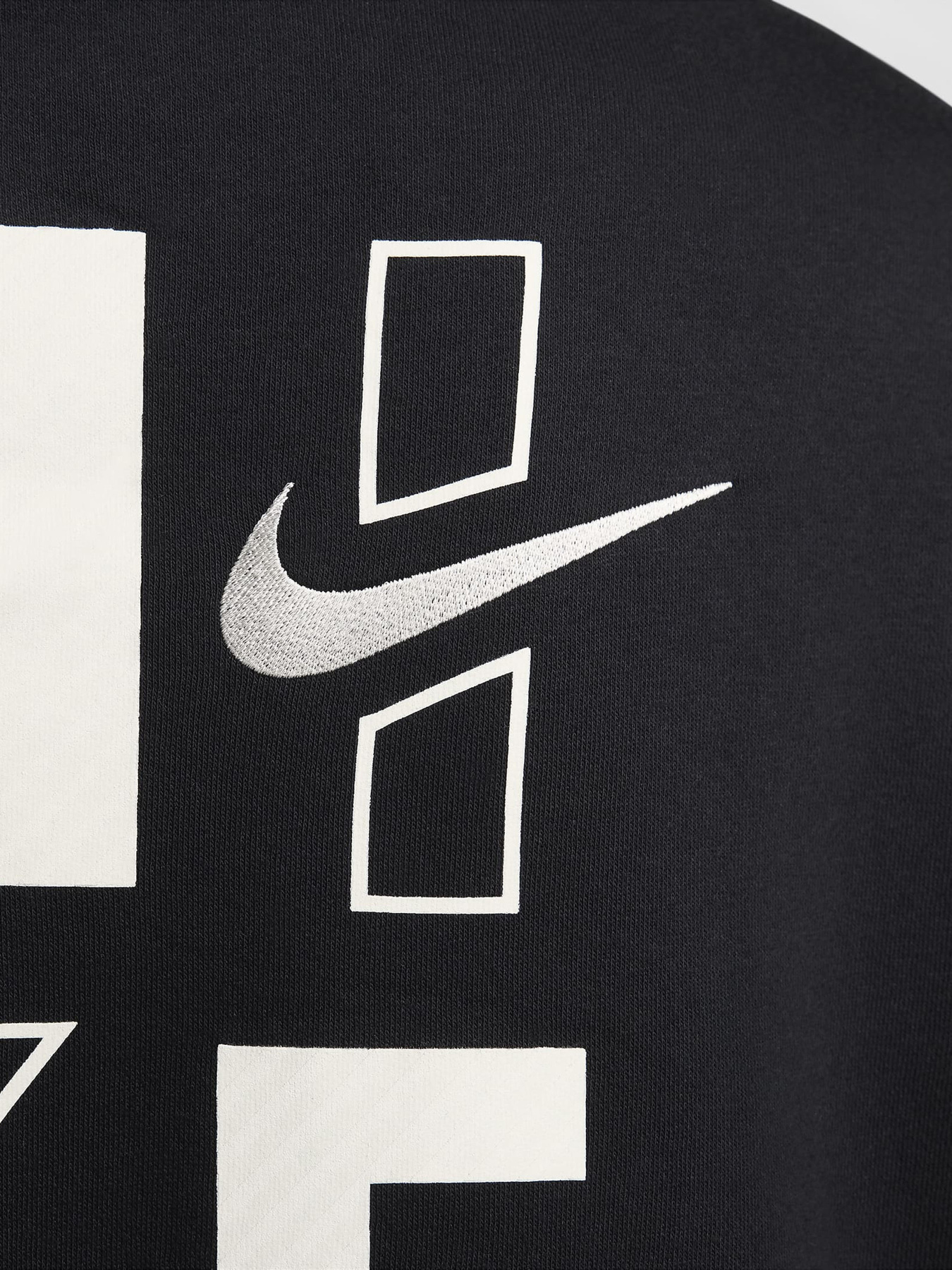 Свитшот NIKE Oversized Fleece Crew-Neck модель HM4318-010 Фото