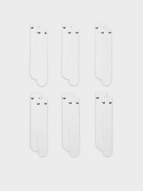 Набір шкарпеток NIKE Everyday Cotton Cushioned Crew 6P модель SX7666-100 Фото
