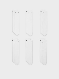 Набор носков NIKE EVERYDAY COTTON CUSHIONED CREW модель SX7666-100 Набор носков NIKE EVERYDAY COTTON CUSHIONED CREW модель SX7666-100 Фото