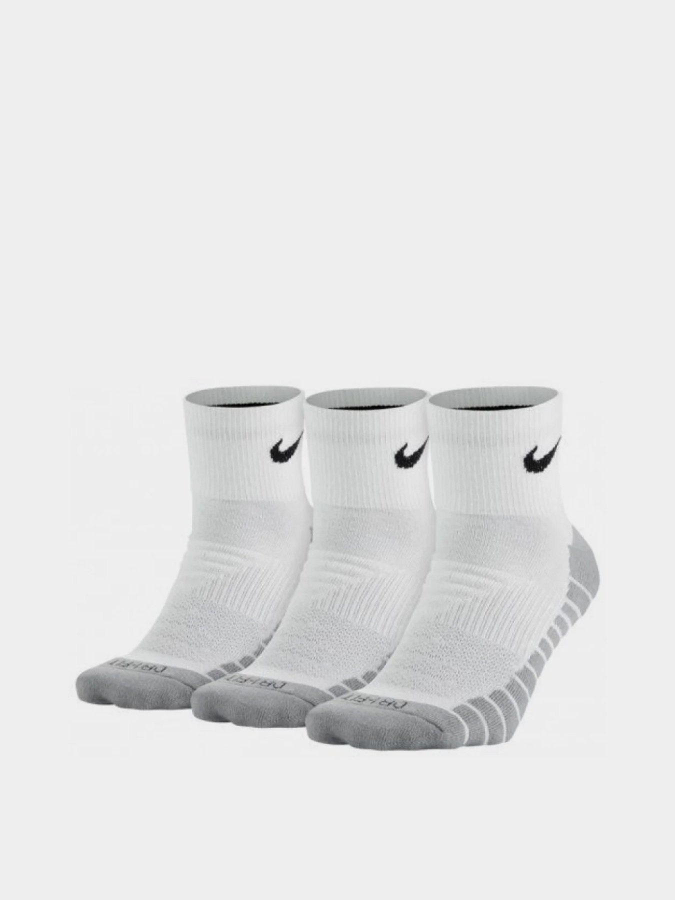 Набор носков NIKE Dry Cush QTR модель SX5549-100 Фото