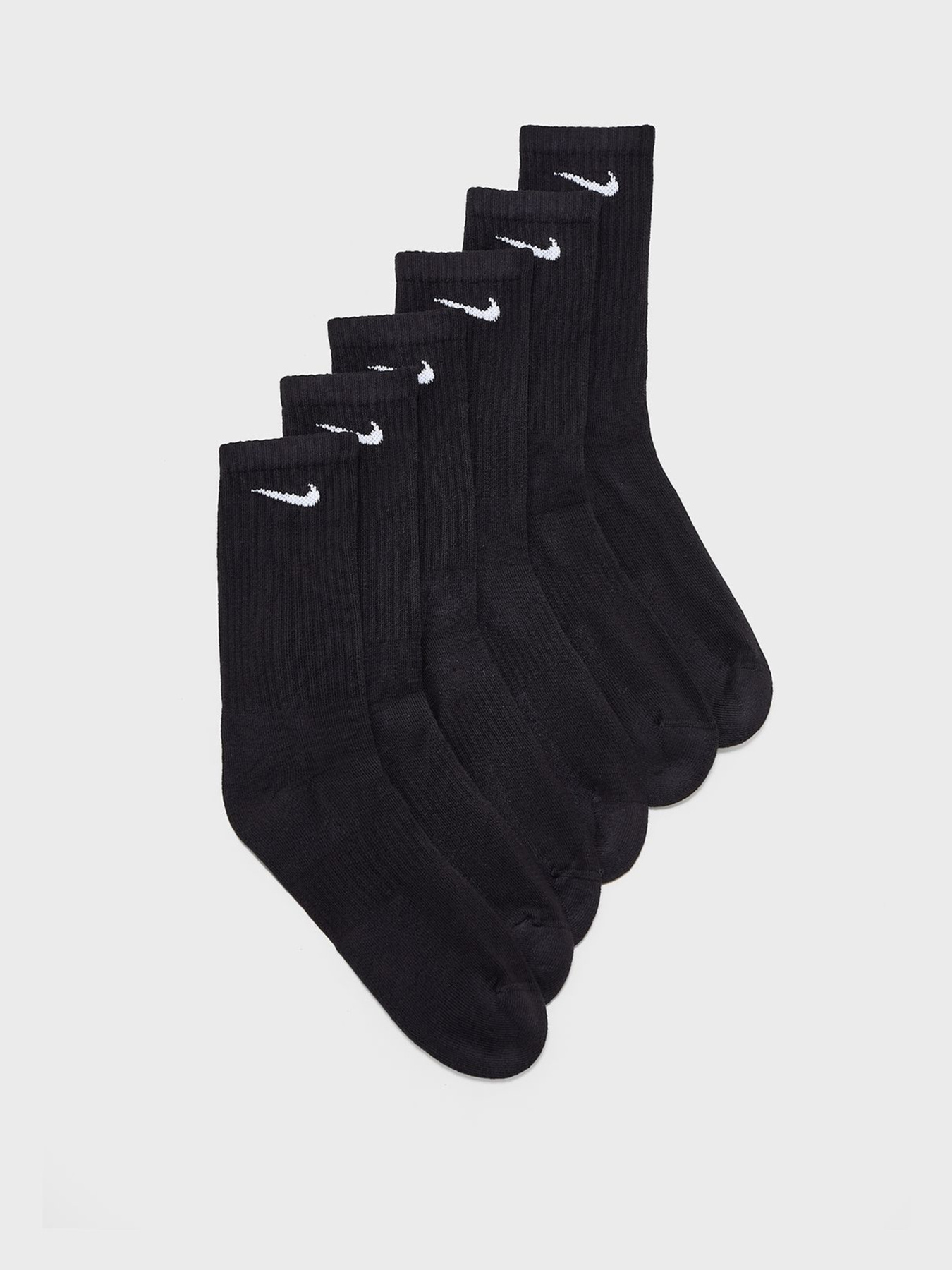 Набір шкарпеток NIKE Everyday Cushion Crew 6 pack модель SX7666-010 Фото