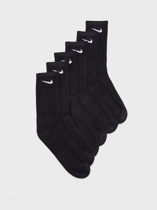 Набор носков NIKE Everyday Cushion Crew 6 pack модель SX7666-010 Фото