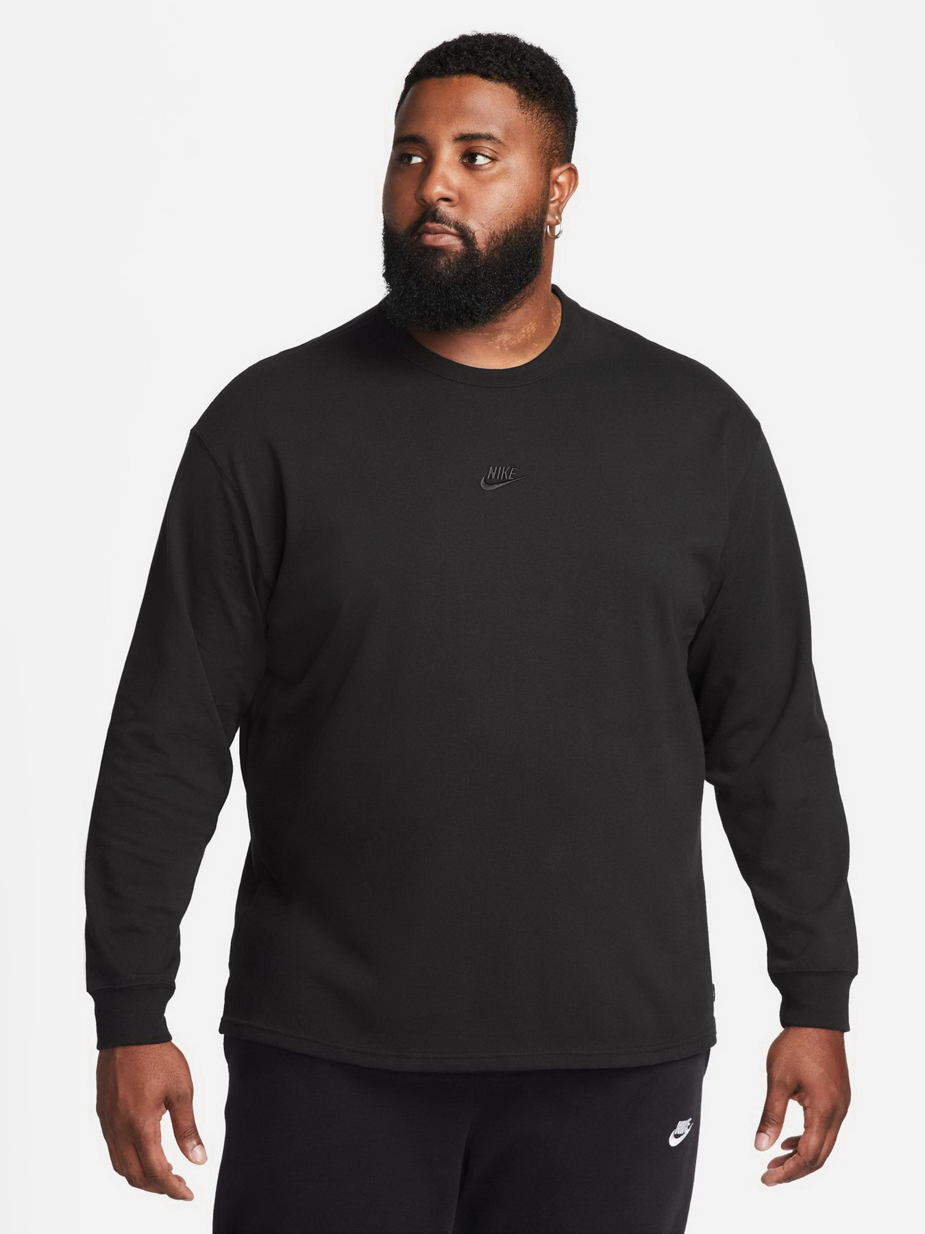 Лонгслів NIKE SPORTSWEAR PREMIUM ESSENTIALS модель DO7390-010 Фото