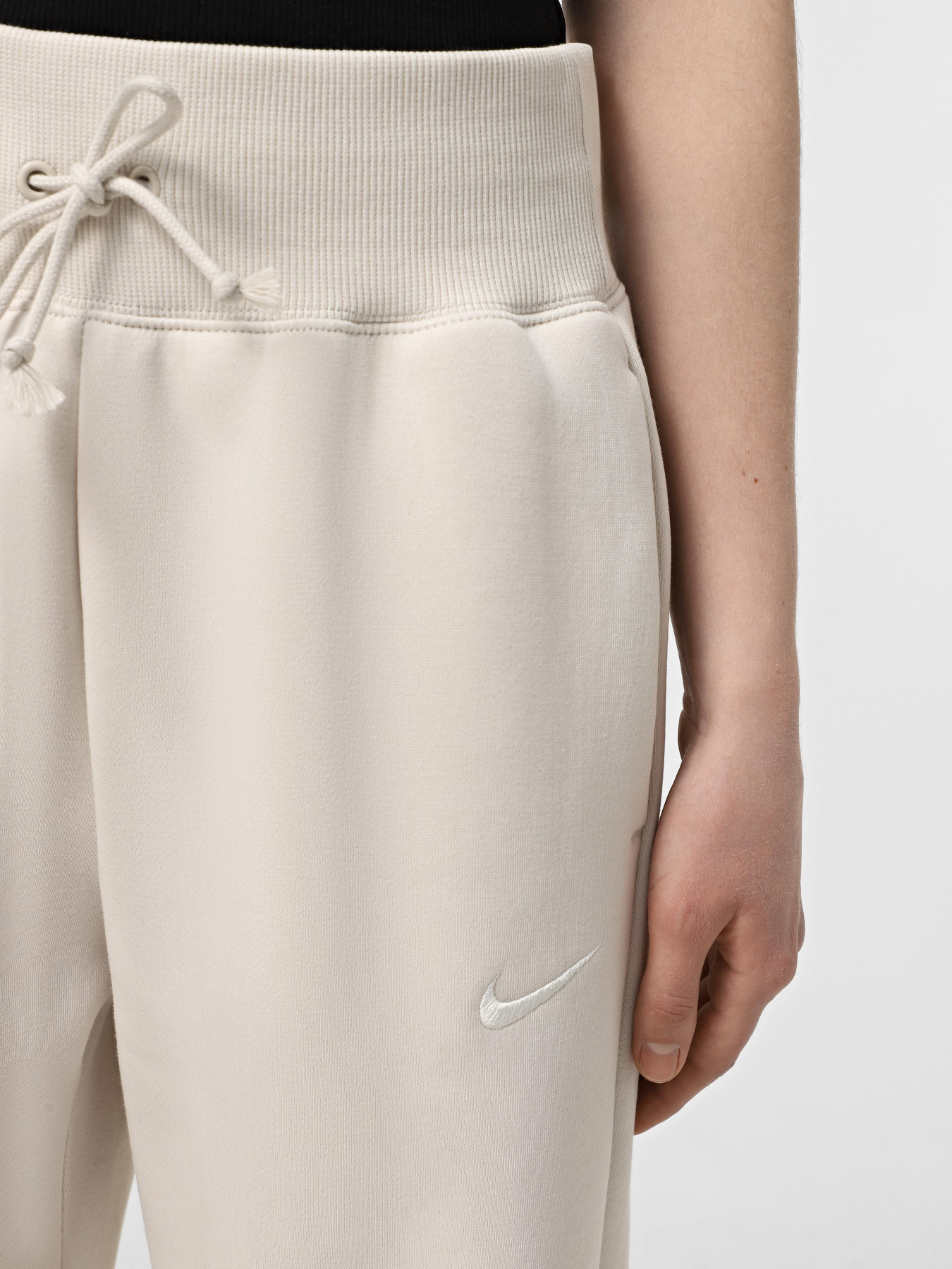 Штани повсякденні NIKE Phoenix Wide Fleece модель DQ5615-104 Фото