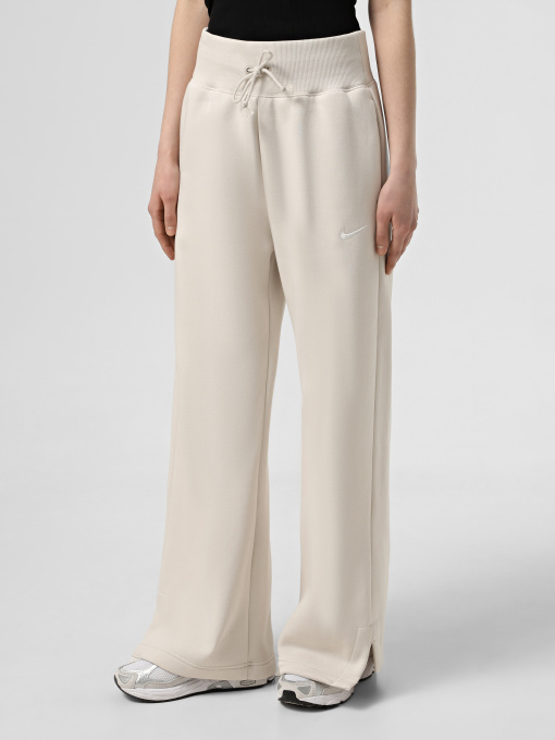 Брюки повседневные NIKE Phoenix Wide Fleece модель DQ5615-104 Фото
